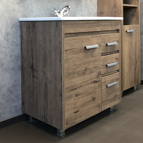 Тумба с раковиной Comforty 00-00004157CF 75,5x46,5x85,5