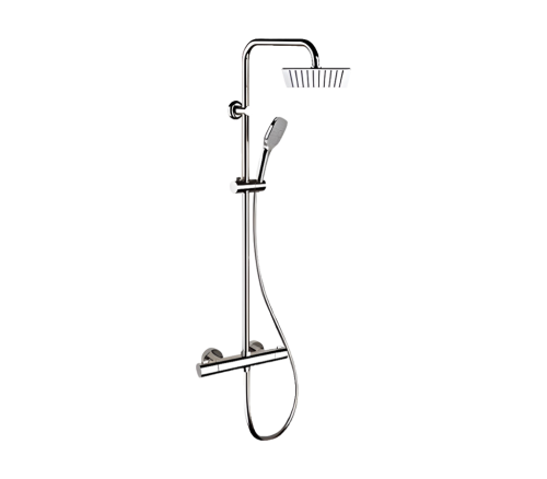 Душевая стойка Remer Elegance EQ32X8CPUFD20 настенная