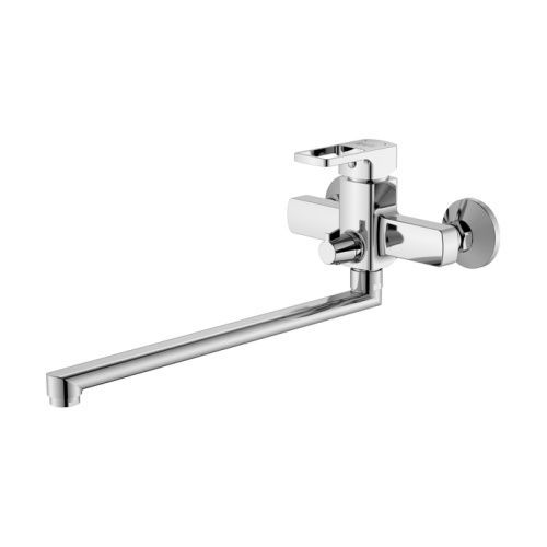 Смеситель для ванны и душа Iddis Bild BILSB00i10WA настенный хром