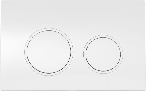 Клавиша смыва механическая Logan AQ AQ-02W цвет белый