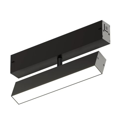 Трековый однофазный светильник AM Group Smart Opal (Смарт Опал) AM533 BK-220V-18W SMART