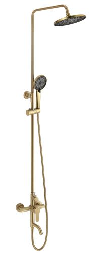 Душевая стойка Fmark FS8245C настенная цвет бронза