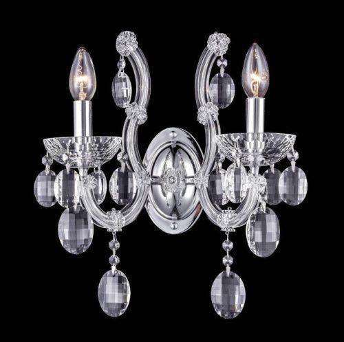 Бра Crystal Lux Hollywood Chrome (Холлывоод Цхроме) Hollywood AP2 Chrome