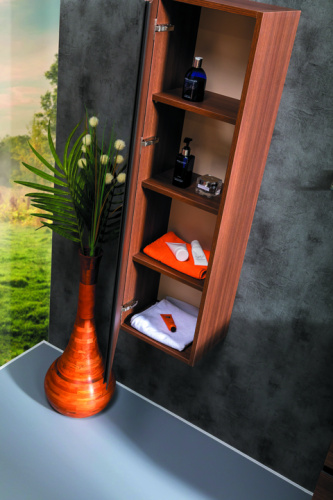 Шкаф-пенал Armadi Art Capolda 849-120-D 35х28х120 подвесной цвет коричневый