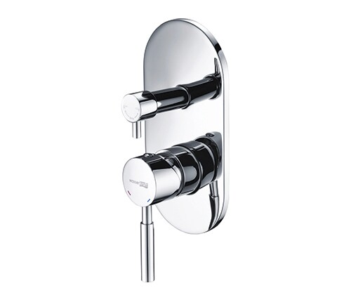 Смеситель для ванны и душа WasserKRAFT Main 4100 4141 встраиваемый хром