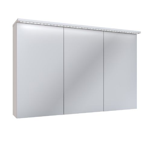 Зеркало-шкаф RUNO Лира 00-00000254 105х70 подвесной цвет белый