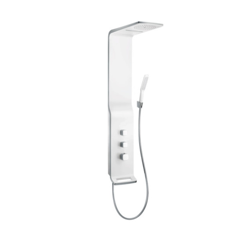 Душевая панель Hansgrohe Raindance 27008400 настенная цвет хром/белый с термостатом