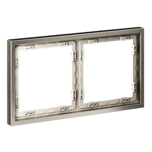 Рамка металлическая на 2 поста VOLTUM S70 METAL VLSM120211