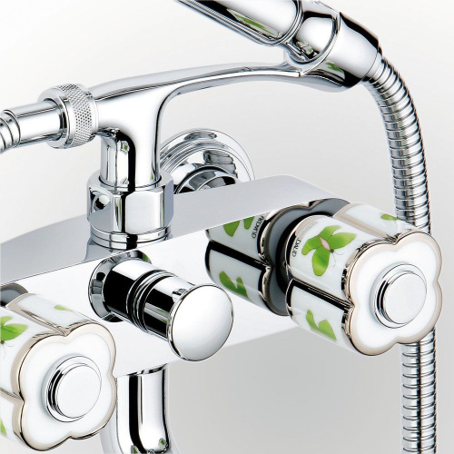 Смеситель для ванны THG Capucine vert A7E-A02-13B настенный хром