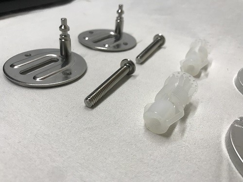 Унитаз подвесной CeramaLux B2330-2MDH серый матовый с сиденьем микролифт каскадный смыв - фото 3