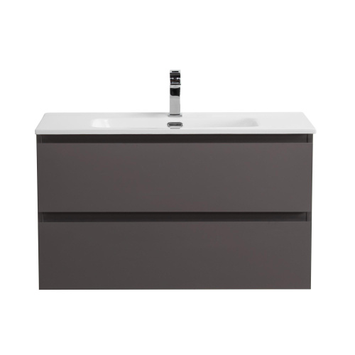 Тумба под раковину BelBagno KRAFT KRAFT-800-2C-SO-GSO 80х50 подвесная цвет серый