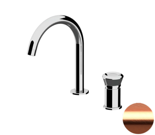 Смеситель Remer Element ET57RP на раковину медь