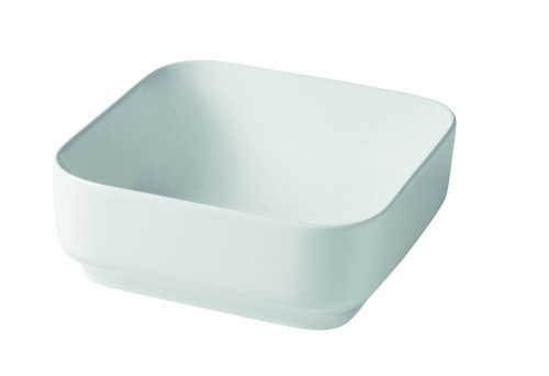 Раковина керамическая Hidra Gio G43E/026 40х40 накладная цвет черный матовый без отверстий под смеситель