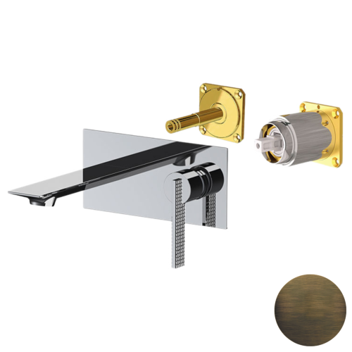 Смеситель для раковины Daniel Club ANC632LKBSM встраиваемый в стену латунь