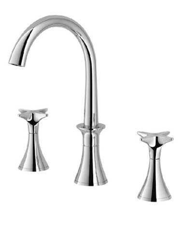 Смеситель Stella 130 CT00015AU02 на раковину/столешницу золото розовое