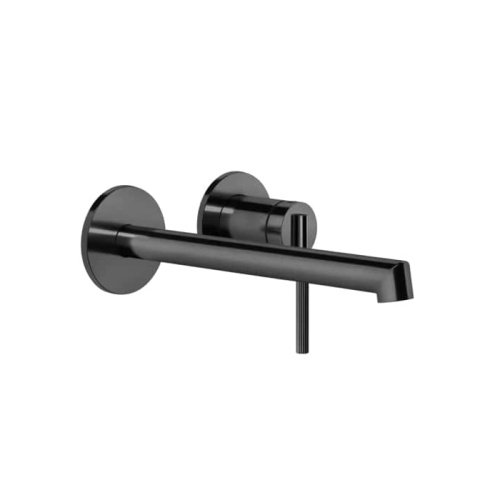 Смеситель для раковины Gessi Ingranaggio 63583#706 встраиваемый в стену черный (внешняя часть)