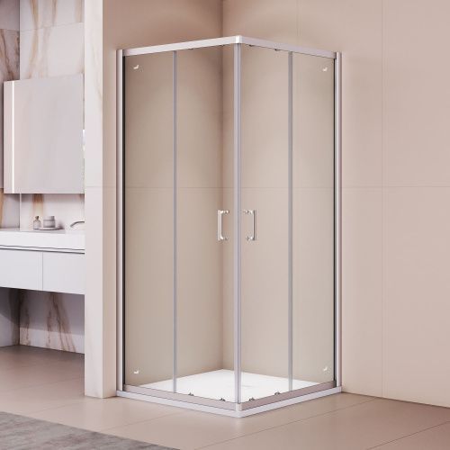 Душевой уголок RGW Passage 350803000-11 100х100 стекло прозрачное профиль хром без поддона