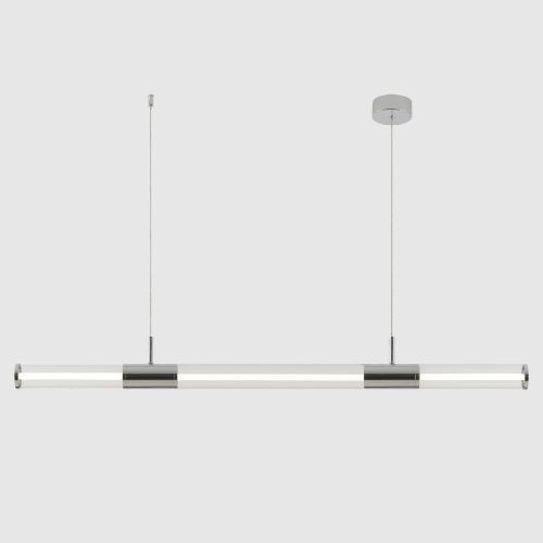 Светильник подвесной Crystal Lux Lineup (Линеуп) LINEUP SP24W LED CHROME