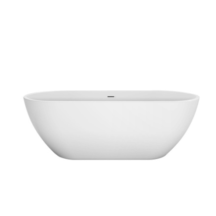 Ванна акриловая BelBagno BB701-1700-750-K 170х75 отдельностоящая овальная