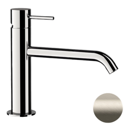 Смеситель Remer X Style X12AXV на раковину нержавеющая сталь