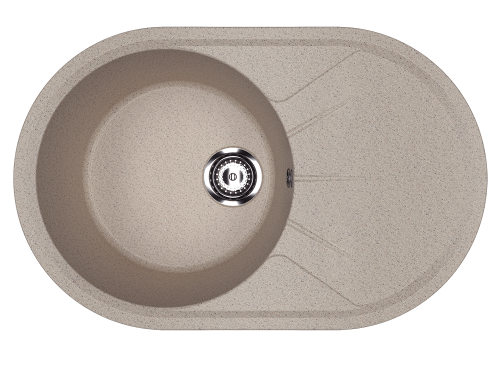 Кухонная мойка Ulgran Classic U-503-302 75х48 цвет песочный