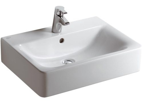 Раковина Ideal Standard CONNECT 55 см E784401 подвесная цвет белый