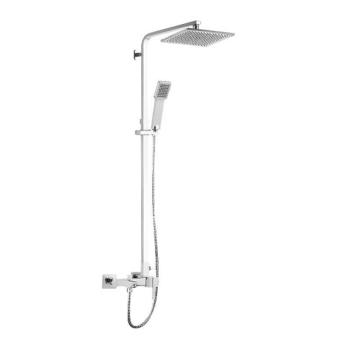 Душевая стойка D-Lin D10A02 настенная цвет хром