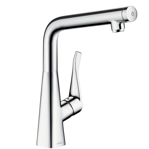 Смеситель для кухни Hansgrohe Metris Select 14883000 на мойку хром