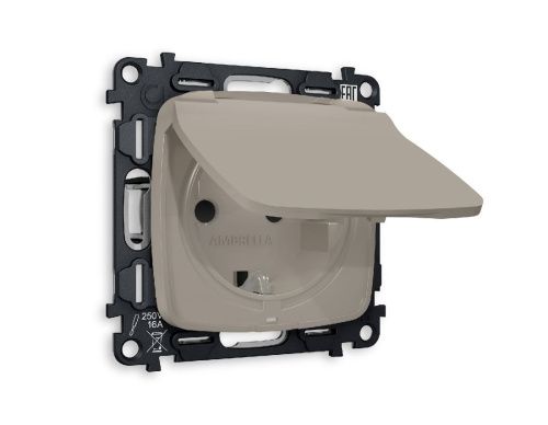 Комплект механизма розетки Ambrella Volt Omega (Омега) MO368010