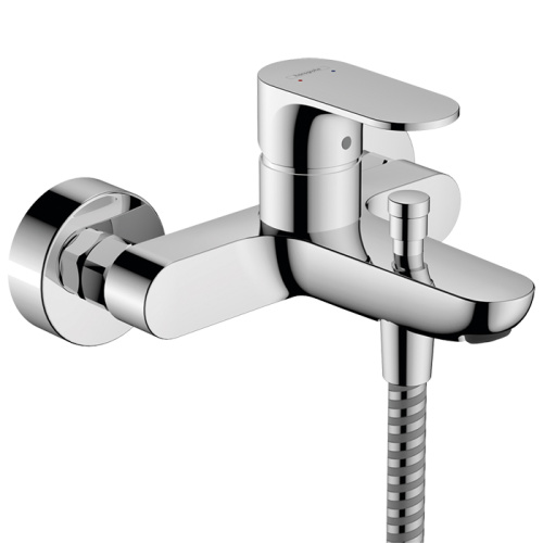 Смеситель для ванны и душа Hansgrohe Rebris 72443000 настенный хром