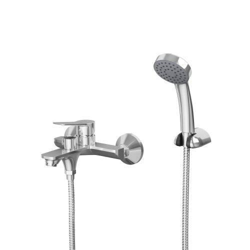 Смеситель для ванны Rush Haiti HA1935-44 настенный хром