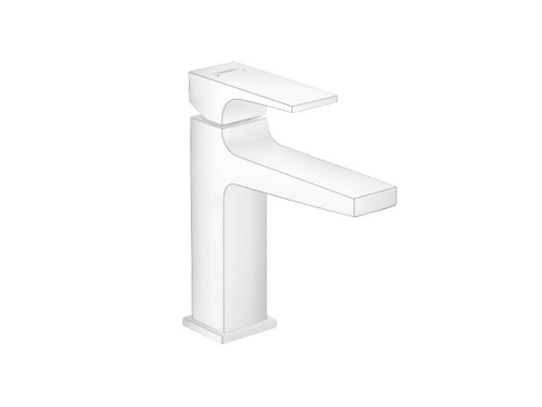 Смеситель Hansgrohe Metropol 32507700 на раковину/столешницу белый матовый без термостата