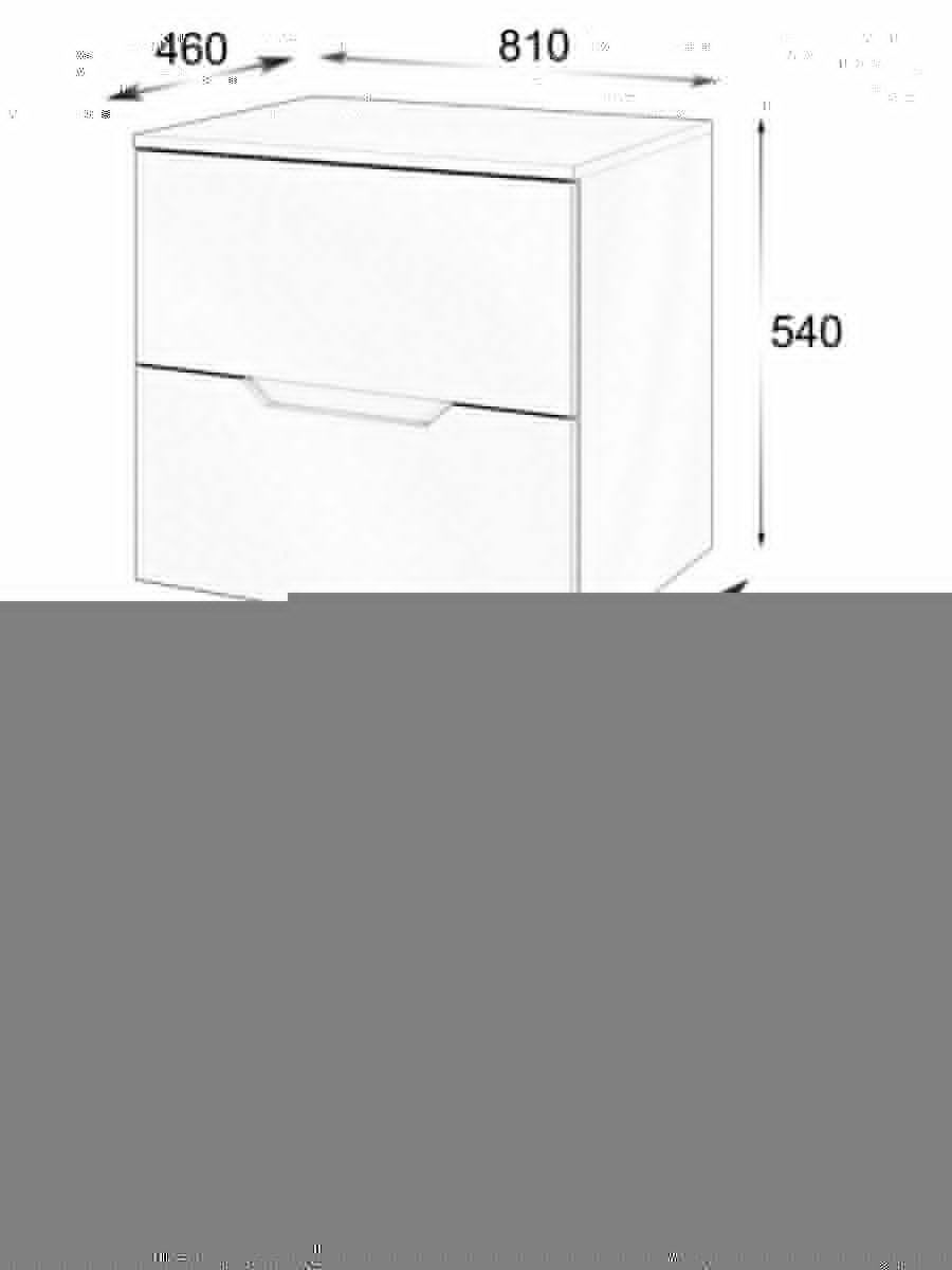 Тумба с раковиной Orange Line Li-80TuwMDF+B04-405W 80х50