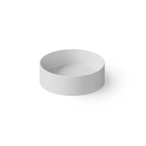 Раковина керамическая Dea Design Washbasins DD9061 400 18 40х40 накладная цвет белый без отверстий под смеситель