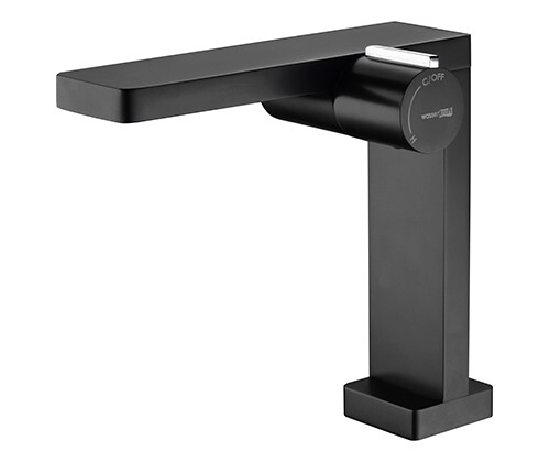 Смеситель WasserKRAFT Elbe 7400 7410 на раковину черный