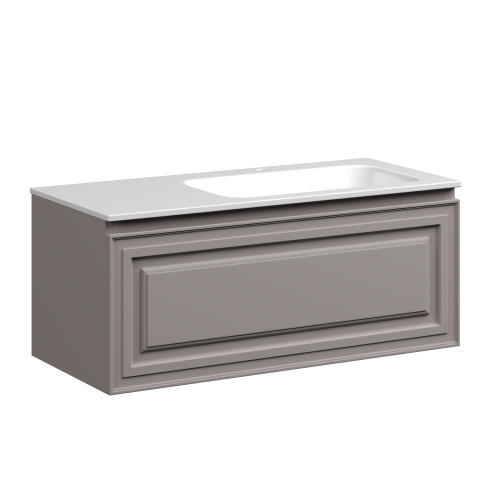 Тумба под раковину Sancos Very VR100RSM 100х45х41 подвесная цвет бежевый