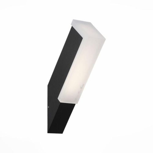 Уличный настенный светодиодный светильник ST Luce Posto Black (Посто Блацк) SL096.411.02