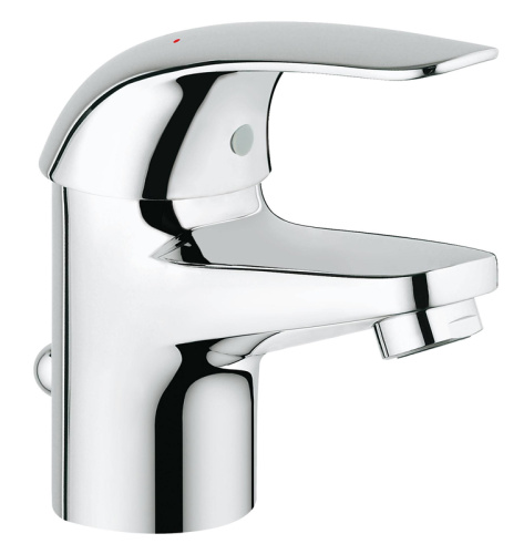 Смеситель Grohe Euroeco 23262000 на раковину хром без термостата