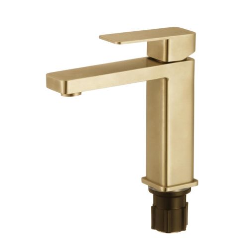 Смеситель Fmark FS8701C на раковину золото