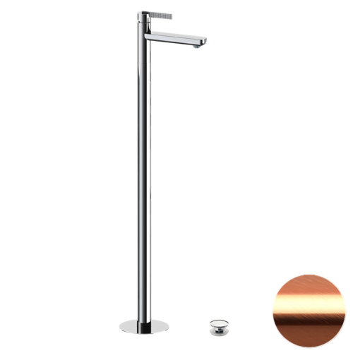 Смеситель для раковины Daniel Club ANC688RP напольный медь брашированная