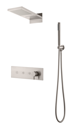 Душевая система Boheme Fusion 130-NB встраиваемая цвет никель