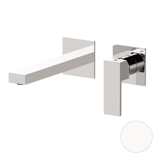 Смеситель для раковины Mariani Rebel B37565REP встраиваемый в стену белый