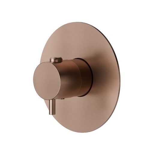 Смеситель для душа Newform X-STEEL 316 67670EX.59.067 встраиваемый в стену бронза с термостатом