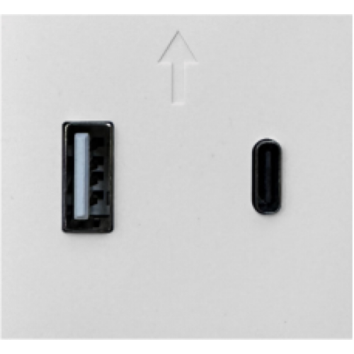 Розетка USB+Type C Meiton Soft Touch (Софт Тоуч) A4287C2