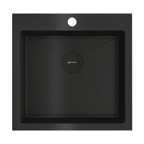 Кухонная мойка Omoikiri Akisame 4997013 51х51 цвет графит