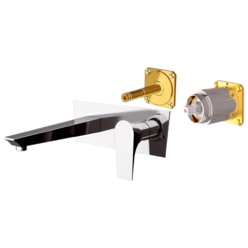 Смеситель для раковины Daniel Diva DV632KBCR встраиваемый в стену хром