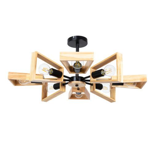Люстра на штанге Arte Lamp BRUSSELS (БРУССЕЛС) A8030PL-8BK