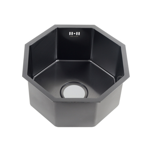 Кухонная мойка Melana ProfLine D400B черная 40x40 цвет черный