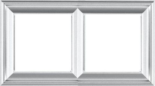 Рамка двухместная Jung Eco Profi Deco (Ецо Профи Децо) EPD482AL