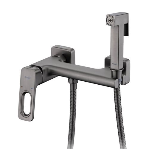 Гигиенический душ со смесителем Raglo R51.51.09 графит